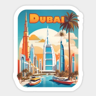 Dubai - United Arab Emirates Sticker